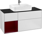 Villeroy & Boch Finion Waschbeckenunterschrank 1200 mm Glossy White mit Beleuchtung