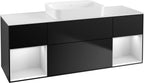 schwarz / Mitteldichte Faserplatte (MDF) / G741M T