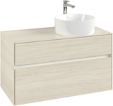 Villeroy & Boch Waschtischunterschrank Collaro C040 B0 1000 mm White Oak mit Beleuchtung & SoftClosing