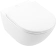 Villeroy & Boch WC-Set Universo TwistFlush 4670T9 wandhängend spülrandlos 370x560 mm Weiß Alpin