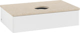 Villeroy & Boch Waschtischunterschrank Antao 800 mm Glossy White Lacquer mit LED-Beleuchtung