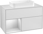 weiß / Mitteldichte Faserplatte (MDF) / G241M T 1000x603x501mm White Matt