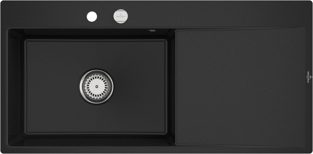 Villeroy & Boch Subway Style 60 Flat Flächenbündige Spüle 980x490mm Weiß Alpin CeramicPlus