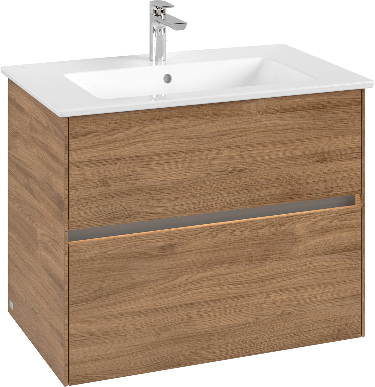 Villeroy & Boch Waschtischunterschrank Collaro C144 B0 761 mm White Matt mit LED-Beleuchtung und SoftClosing