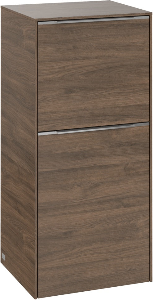 Villeroy & Boch Subway 3.0 Seitenschrank Kansas Oak 400 mm – Halbhochschrank mit SoftClose