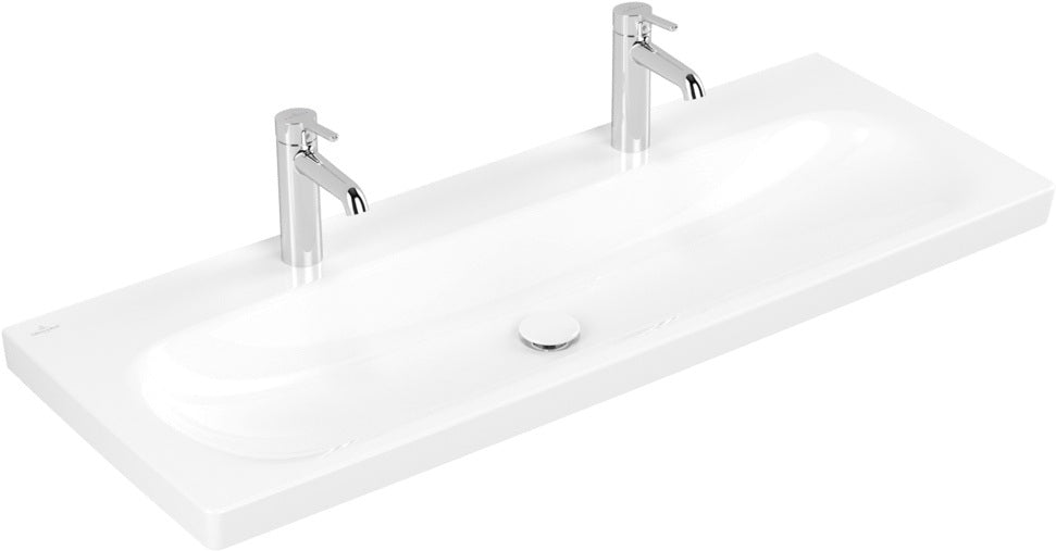 Villeroy & Boch Skyla Schrankwaschtisch 1200x460mm Weiß Alpin CeramicPlus