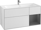 weiß / Mitteldichte Faserplatte (MDF) / F070G K 1196x591x498mm White Matt