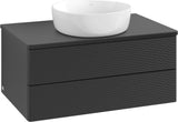 Villeroy & Boch Waschbeckenunterschrank Antao K19110 800x360x500 mm Anthracite Matt Lacquer