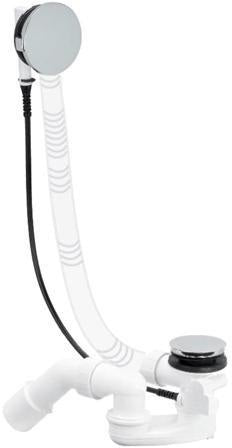 Villeroy & Boch Ab- und Überlaufgarnitur U909604 verchromt 200x315x130 mm