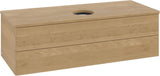 Villeroy & Boch Waschbeckenunterschrank Antao 1200 mm Warm Walnut mit Auszugsbeleuchtung