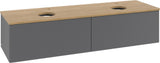 Villeroy & Boch Antao Waschtischunterschrank 1600 mm Anthrazit Matt mit 2 Auszügen