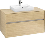 Villeroy & Boch Waschtischunterschrank Collaro Nordic Oak 1000 mm mit 2 Auszügen und SoftClosing