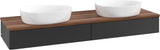 Villeroy & Boch Waschbeckenunterschrank Antao K17111 1600 mm Anthrazit Matt Lack