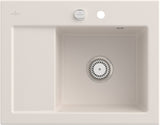 Villeroy & Boch Einbauspüle Subway 45 Compact 331301 Weiß Alpin CeramicPlus 650x510mm