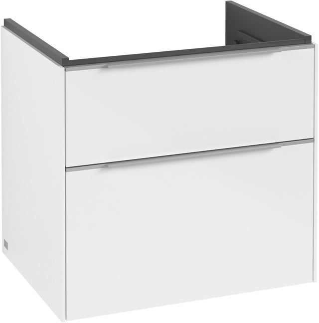 Villeroy & Boch Waschtischunterschrank Subway 3.0 C 576L0 Brilliant White mit LED-Beleuchtung