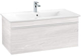 Villeroy & Boch Venticello Waschbeckenunterschrank 953 mm Glossy White – Wandhängend mit Auszug