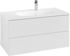 weiß / Mitteldichte Faserplatte (MDF) / K05100 988x504x496mm Glossy White