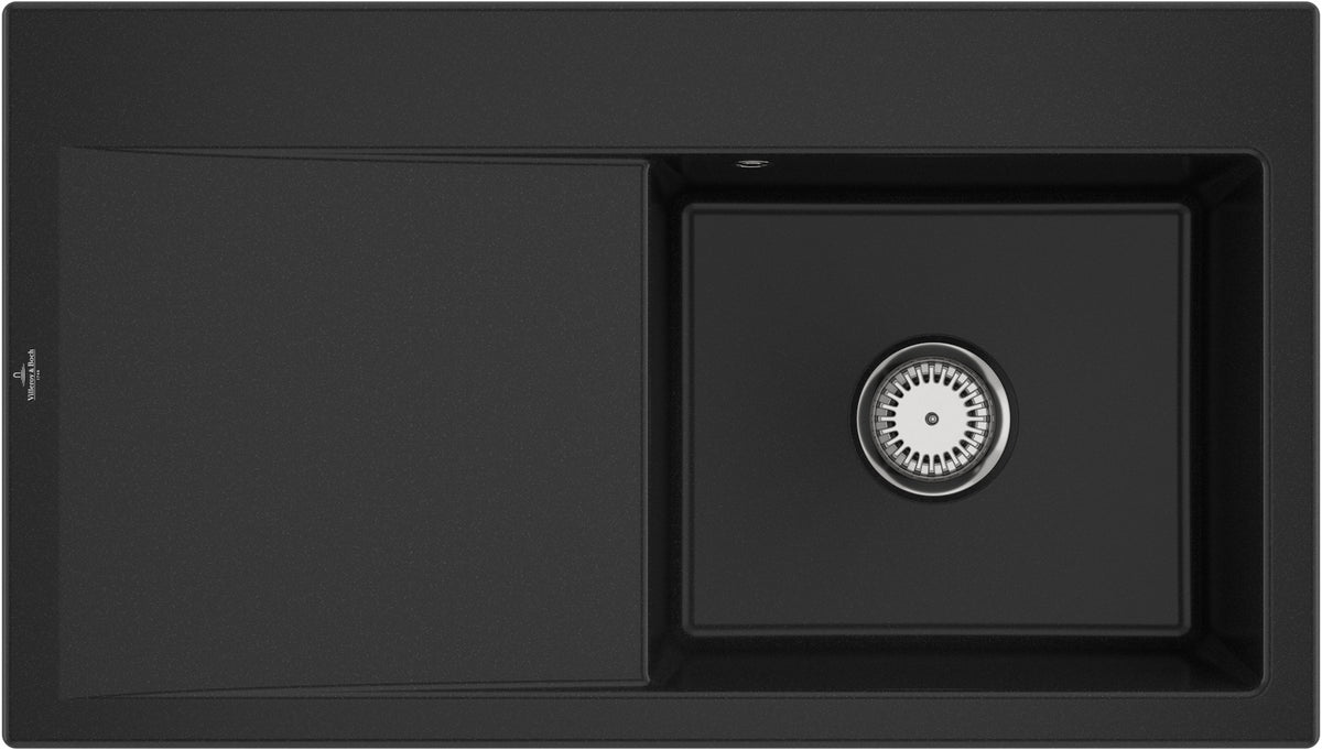 Villeroy & Boch Einbauspüle Subway Style 50 Weiß Alpin CeramicPlus 900 mm