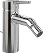 Villeroy & Boch Bidetarmatur Skyla TVB116001000 – Einhebelmischer, rund, Chrom, AquaSmart