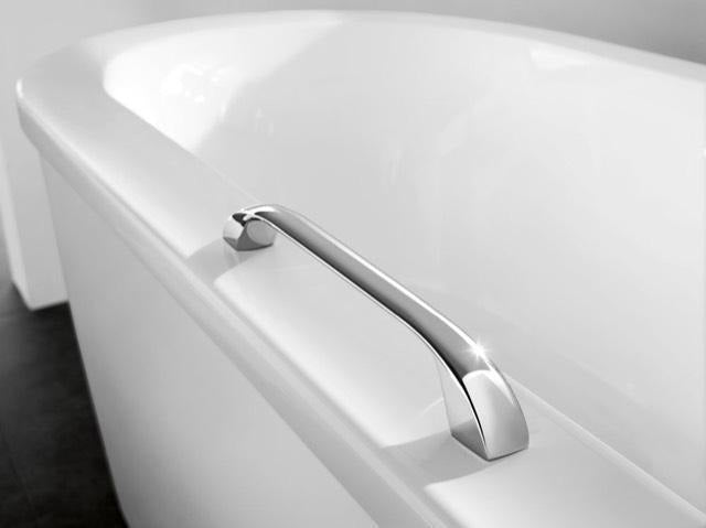 Villeroy & Boch Handgriffe U901700 verchromt – 2er-Set, 250 mm, für Wand- und Wannenmontage