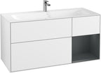 weiß / Mitteldichte Faserplatte (MDF) / F070H G 1196x591x498mm Glossy White