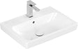 Villeroy & Boch Architectura Wandwaschbecken 600x445mm Weiß Alpin Rechteckig