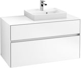 Villeroy & Boch Waschbeckenunterschrank Collaro C015 B0 1000 mm White Matt mit LED-Beleuchtung