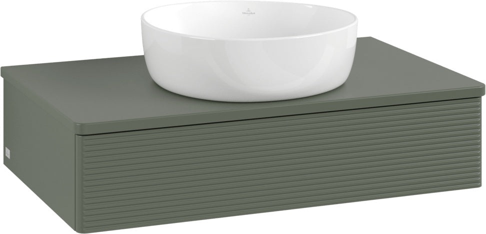 Villeroy & Boch Waschtischunterschrank Antao 800 mm Glossy White Lacquer mit Auszug