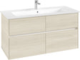 Villeroy & Boch Waschbeckenunterschrank Collaro C146 1161 mm White Oak mit SoftClosing