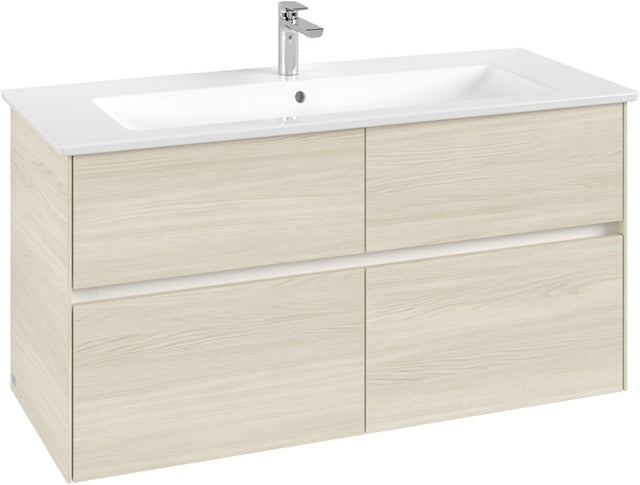 Villeroy & Boch Waschbeckenunterschrank Collaro C146 1161 mm White Oak mit SoftClosing