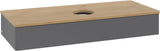 Villeroy & Boch Waschtischunterschrank Antao 1200 mm Anthrazit Matt mit LED-Auszugsbeleuchtung