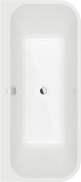 Villeroy & Boch Architectura Airpool Whirlpool 1800x800 mm Weiß Alpin – 2 Personen, 10 Luftdüsen, Unterwasserbeleuchtung