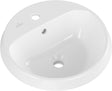 Villeroy & Boch Einbauwaschbecken Architectura 450x450mm Rund Weiß Alpin