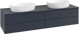 Villeroy & Boch Antao Waschbeckenunterschrank 1600 mm Anthrazit Matt Lackiert mit 4 Auszügen