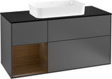 Villeroy & Boch Finion Waschtischunterschrank 1200 mm Glossy White Lacquer mit LED-Beleuchtung