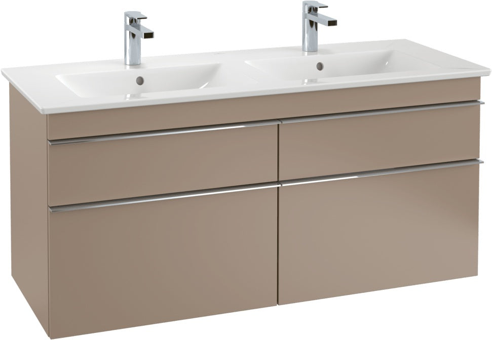 Villeroy & Boch Waschbeckenunterschrank Venticello A 93001, 1253 mm, Glossy White, 4 Auszüge