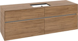 Villeroy & Boch Waschtischunterschrank Collaro C120 B0 1600 mm Kansas Oak mit Beleuchtung