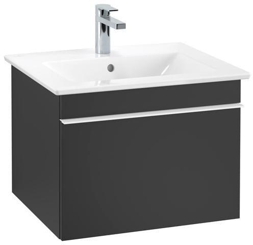 Villeroy & Boch Venticello Waschbeckenunterschrank 553 mm Glossy White – Wandhängend mit Auszug
