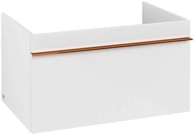 Villeroy & Boch Venticello Waschbeckenunterschrank 753 mm Glossy White mit Auszug