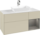 Villeroy & Boch Waschtischunterschrank Finion G831G 1200 mm Glossy White Lacquer mit Beleuchtung