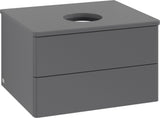 Villeroy & Boch Waschtischunterschrank Antao L18010 600x360x500mm Anthracite Matt Lacquer