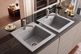 Villeroy & Boch Como Einhand-Spültischbatterie Edelstahl massiv 360° schwenkbar