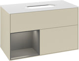 Villeroy & Boch Finion Waschtischunterschrank 1000 mm Glossy White Lacquer – mit LED-Beleuchtung & SoftClosing