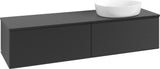 Villeroy & Boch Antao Waschtischunterschrank 1600 mm Anthracite Matt Lack 2 Auszüge