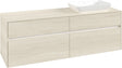 Villeroy & Boch Waschtischunterschrank Collaro C122 B0 1600 mm White Oak mit Beleuchtung