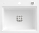 Villeroy & Boch Subway Style 60 S Flat Einbauspüle Ivory CeramicPlus 600x510mm