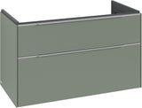 Villeroy & Boch Subway 3.0 Waschtischunterschrank C570L0 Brilliant White mit LED-Beleuchtung und SoftClosing