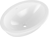 Villeroy & Boch Unterbauwaschbecken Loop & Friends 4A5500 Oval Weiß Alpin TitanCeram
