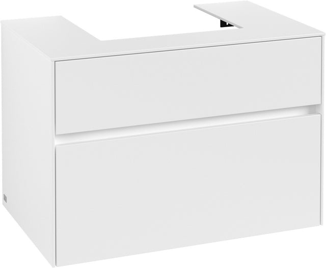 Villeroy & Boch Waschtischunterschrank Collaro C06900 800 mm White Matt mit SoftClosing