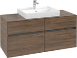 Villeroy & Boch Waschtischunterschrank Collaro C081 1200 mm Arizona Oak mit SoftClosing